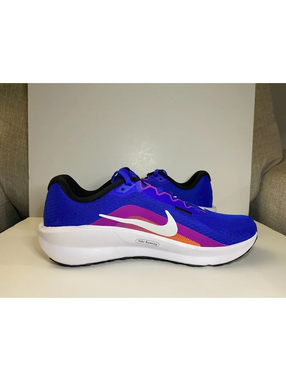 Nike Downshifter 13 FD6454-406 Mens Sneakers US 10 Royal Blue Running Shoes